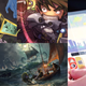 Clockwise from left: Wickedness, Arcardia Quest, Canvas, and Dungeons & Dragons.